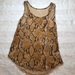 Express Print Tank Top